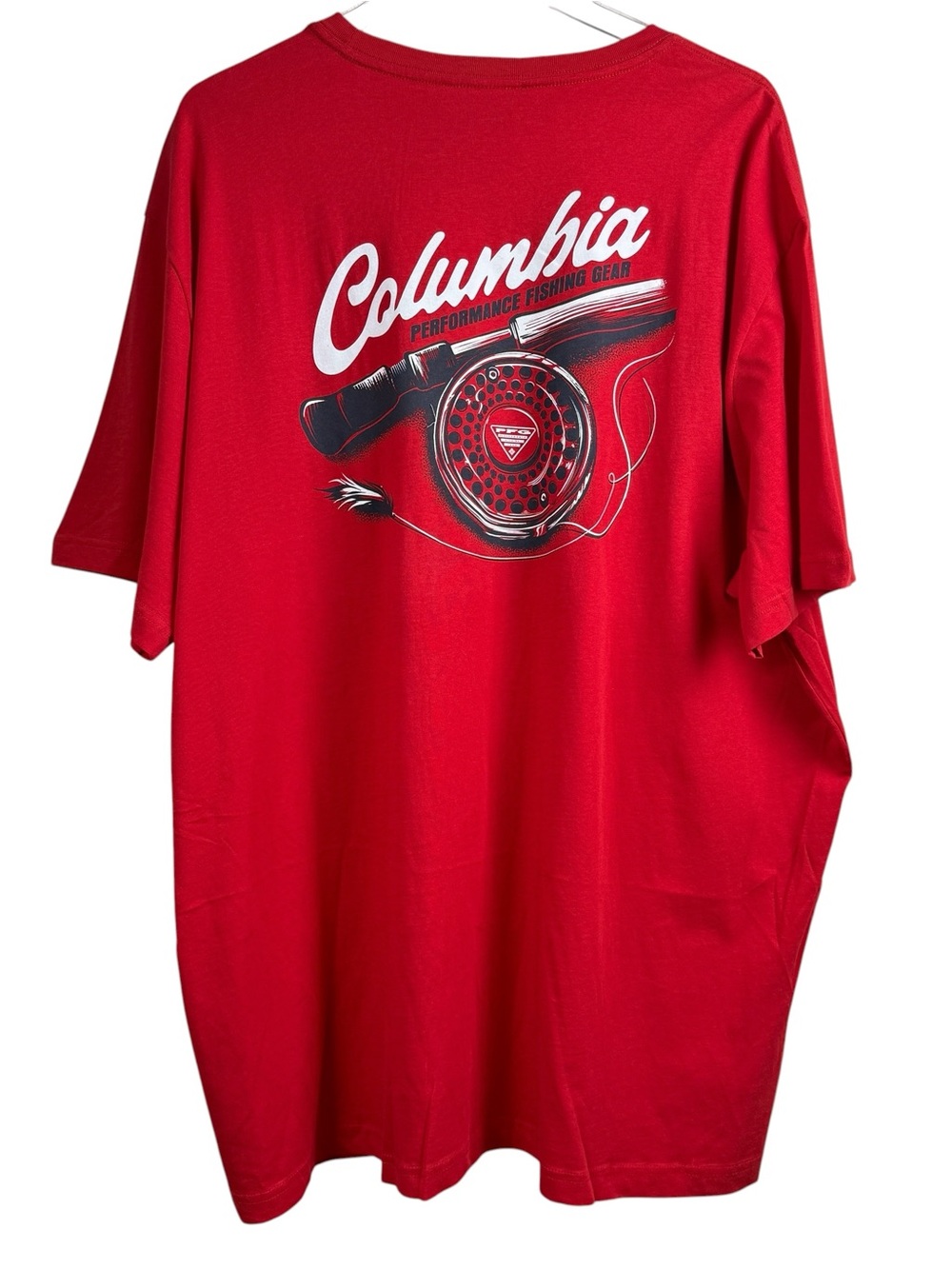 Columbia Red Lightweight T-Shirt Men’s Size 2XT NWT